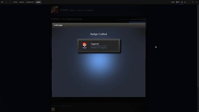 Crafting FEMINAZI The Triggering Badge Level 1 Triggered! смотреть онлайн