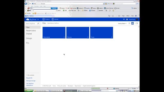 How to use Microsoft SkyDrive on Windows XP. смотреть онлайн