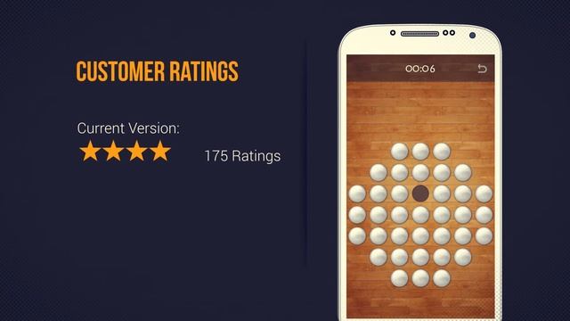 Peg Solitaire Pro for Android - Brain Game смотреть онлайн