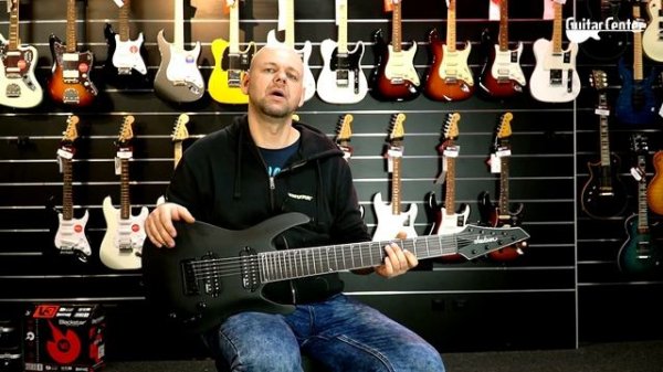 Jackson JS32-8 Dinky Arch Top SBK | TEST | Guitar Center PL