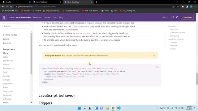 Form Validation | JavaScript смотреть онлайн