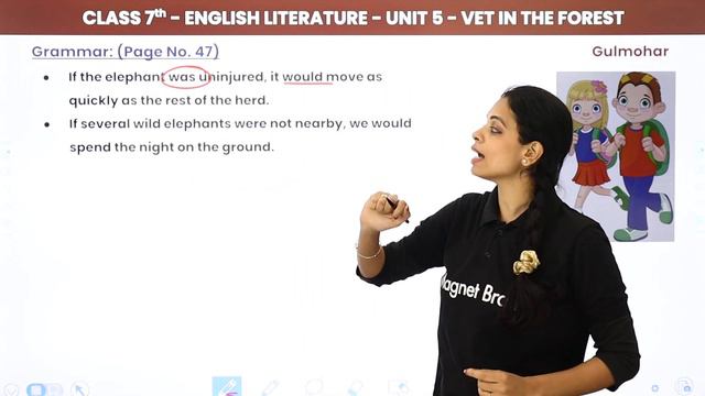 Gulmohar Class 7 Unit 5 | Vet in the Forest - Grammar Solutions смотреть онлайн
