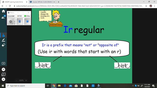 Grammar lesson- Regular & Irregular Past tense Verbs смотреть онлайн