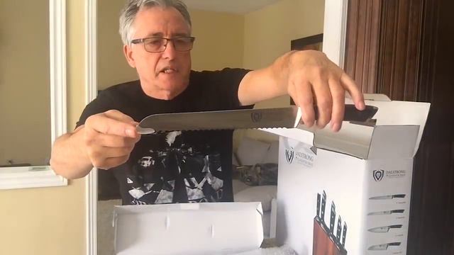 Unintentional ASMR 🔪 Unboxing And Reviewing A Knife Set (Scottish Accent)