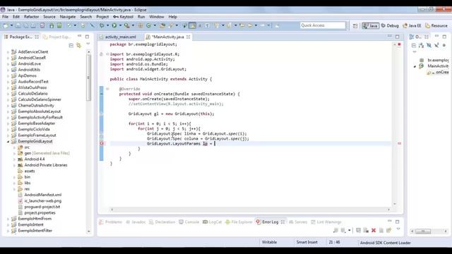 GridLayout no Android, Entendendo e Utilizando смотреть онлайн