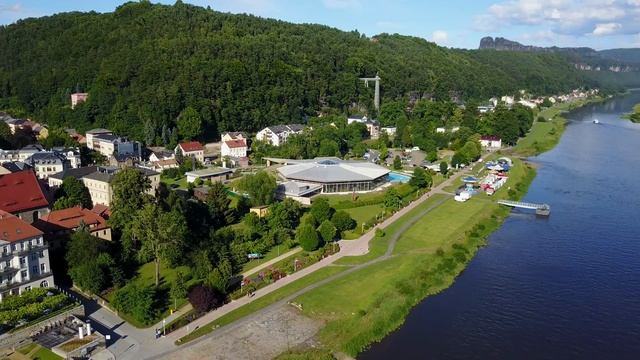 Above Bad Schandau and the Elbe River смотреть онлайн