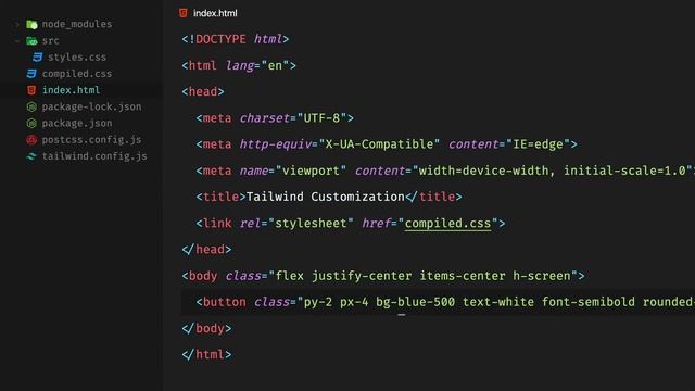 Tailwind CSS #1 - Установка и начальная конфигурация смотреть онлайн