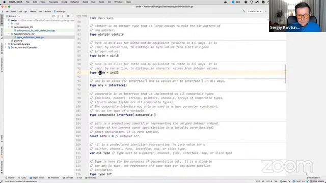 Golang Course - Session 6： Type system in Go： overview смотреть онлайн