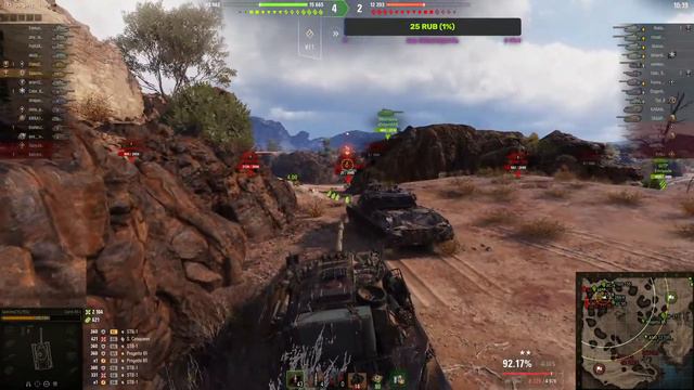 Полтора процента до 3 отметки Carro 45t World of Tanks смотреть онлайн