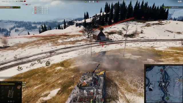 ЛТ-432 против EBR 75 FL 10 смотреть онлайн