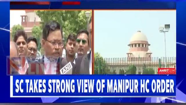 SC takes grim view of Manipur HC order on ST issue смотреть онлайн