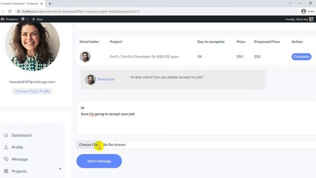 10. How seller submit completed job and accept a buyer | Prolancer WordPress Theme смотреть онлайн