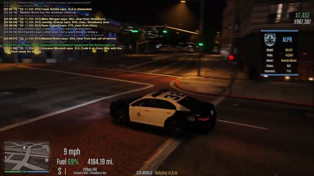 [GTAW] Let's Play ⚊ Los Santos Police Department ? #002 смотреть онлайн