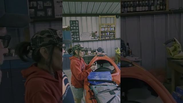First Pelican Kayak Prep ??#pelican #kayak смотреть онлайн