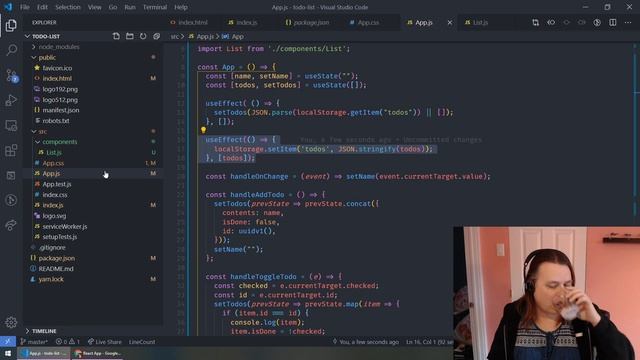 Evie makes York React(js) - Episode 2 смотреть онлайн