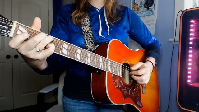 Epiphone Hummingbird Pro Review! смотреть онлайн