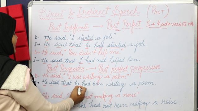 Direct -Indirect Speech /Narration Part - 3/Rules with examples in English смотреть онлайн