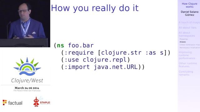 Daniel Solano Gomez - How Clojure Works: Understanding the Clojure Runtime смотреть онлайн