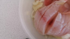 Маринованная тилапия.