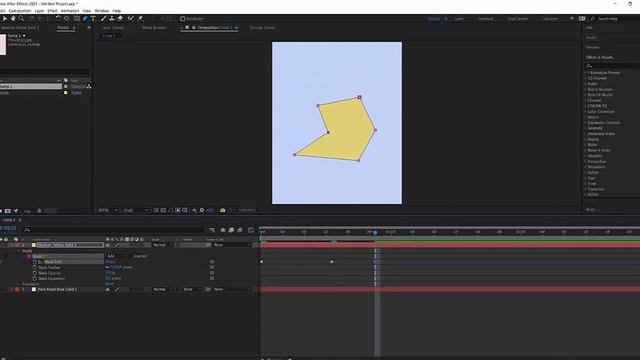 Наиболее частая ошибка при работе с масками в After Effects смотреть онлайн