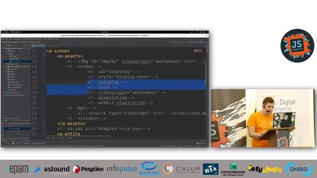 Easy way to WebVR - Borys Mohyla (VinnytsiaJS 2018) смотреть онлайн