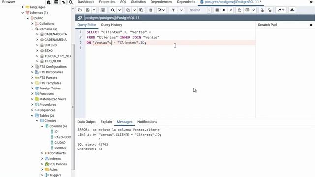 INNER JOIN EN LA PRACTICA CON POSTGRESQL - BASE DE DATOS CON POSTGRESQL - VIDEO 12 смотреть онлайн