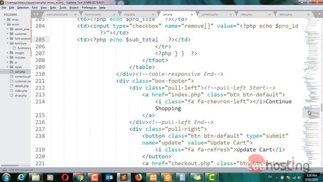 35 Making Cart Page Dynamic 3 Multivendor ECommerce Website Using PHP MySQLi смотреть онлайн