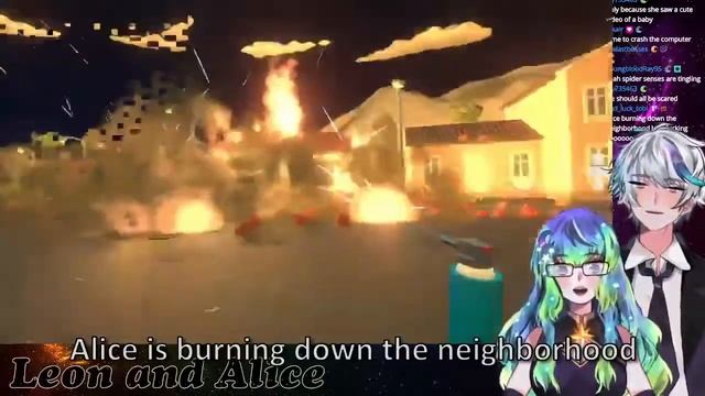 Alice Burns Down The Neighborhood (This is fine) смотреть онлайн