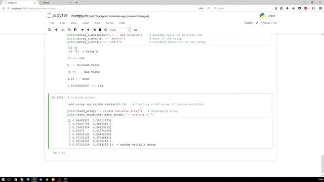Python Numpy - sorting #6 смотреть онлайн