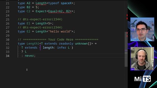 Length of Tuple Ian VanSchooten - TypeScript Type Challenges #18 [EASY] смотреть онлайн