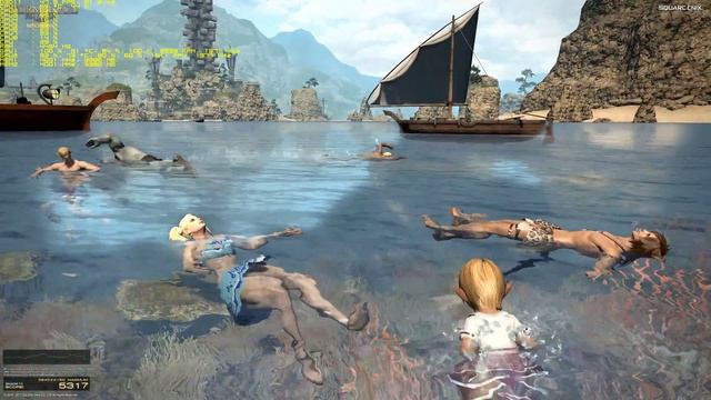 FFXIV Stormblood Benchmark DSR 4K FX8320 4.45ghz 980Ti SLI смотреть онлайн