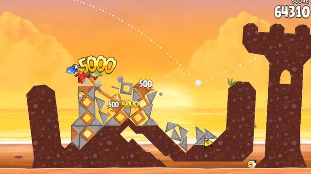 Angry Birds Rio Golden Beachball Level #28 Walkthrough смотреть онлайн