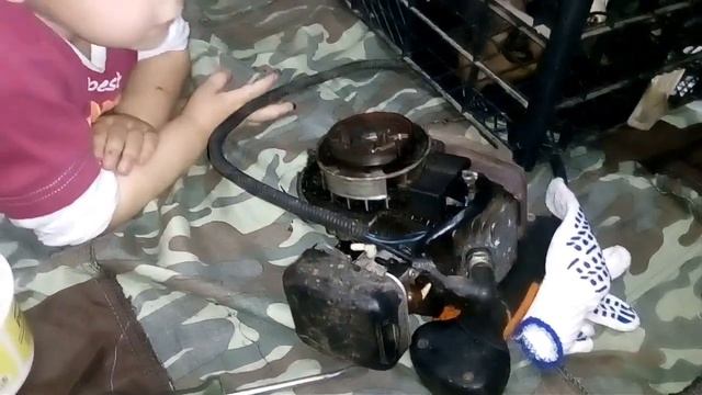 разбор и ремонт ДВС от тримера штиль сыном смотреть онлайн