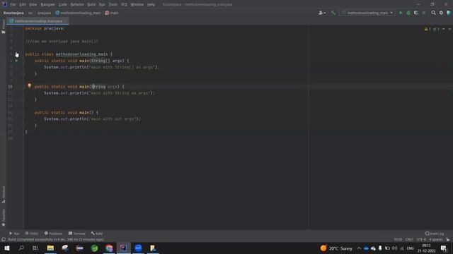 Can we overload java main() method? || Java Session || CodeTav Management смотреть онлайн