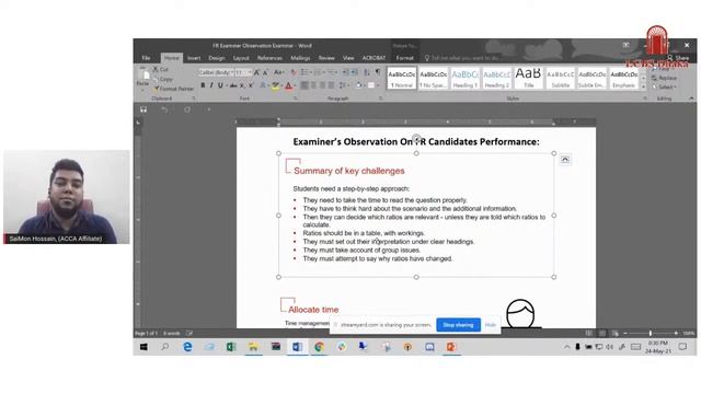 ACCA FR EXAM TIPS & TECHNIQUES смотреть онлайн