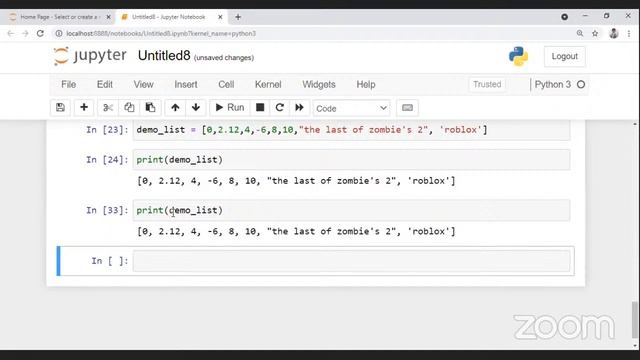 Python Programming by Siddharth Pilli - Class 5 / 12 смотреть онлайн
