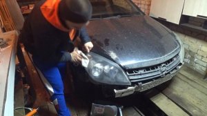 Полировка фар за 270 руб | Бюджетная полировка фар OPEL ASTRA