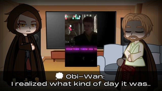 Star Wars react to..☆ Anakin and Obi-Wan react to Darth Vader 1/?♡ смотреть онлайн