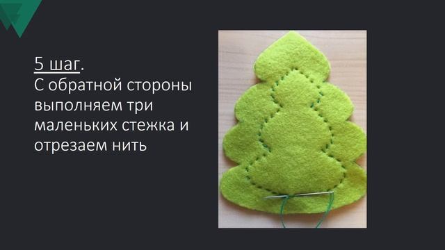 Мастер-класс "Новогодняя игрушка Ёлочка", педагог допобразования Макарова А.В. 2022 год. смотреть онлайн
