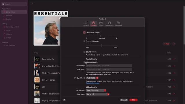 Listen To Lossless Audio On Apple Music | MacBook