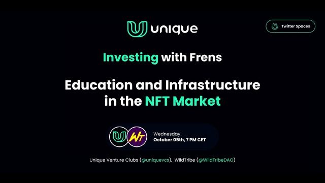 Education and Infrastructure in the NFT Market | Twitter Space Investing with Frens | Wild Tribe DA смотреть онлайн