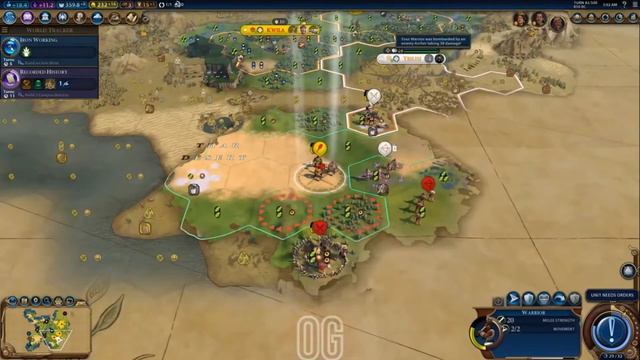 Civilization 6 - Mvemba A Nzinga Play 3 смотреть онлайн