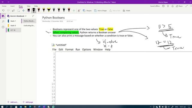 5 (Second Quarter)- Python Boolean смотреть онлайн