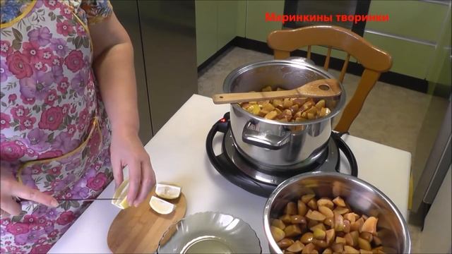 Варенье из айвы с орехами. Маринкины творинки смотреть онлайн
