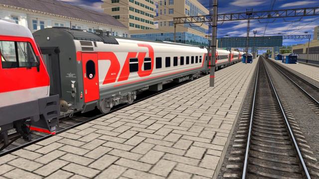 Trainz a New Era: Будни станции Ростов Главный [Пригородный] #4 смотреть онлайн