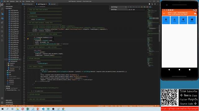 EP54 เรียน Flutter - Search Food Menu by Category, Google Firebase with Cloud FireStore смотреть онлайн