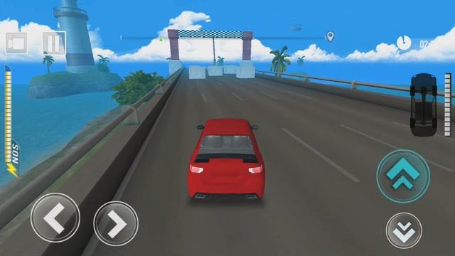 DEADLY RACE #5 - (Speed Car Bumps Challenge) Android Gameplay смотреть онлайн