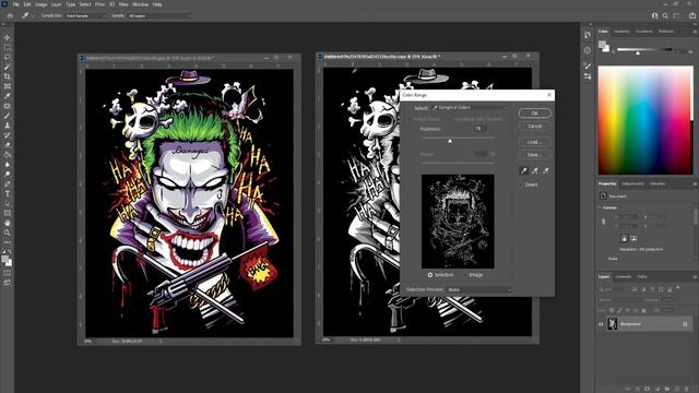 ทำไฟล์ภาพเป็นแบบ ฮาฟโทนง่ายๆ Halftone in Photoshop смотреть онлайн