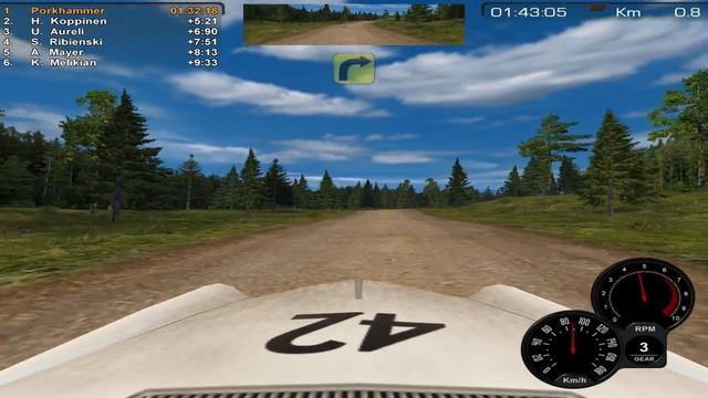 Rally Trophy - Volvo Amazon - Championship, part 1 - Russia смотреть онлайн