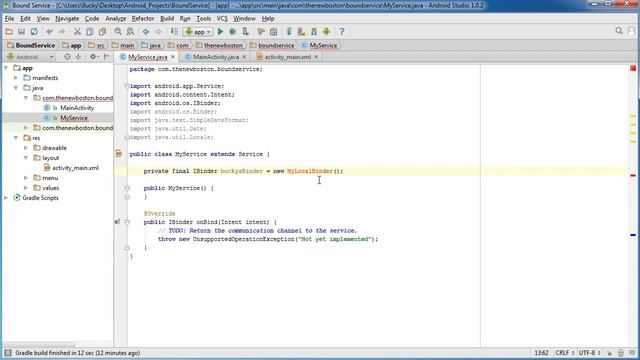 Android App Development for Beginners | Lecture 43 | Bound Services смотреть онлайн
